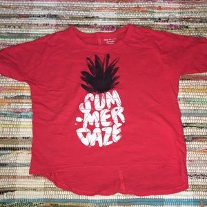 Joe fresh slightly cropped shirt